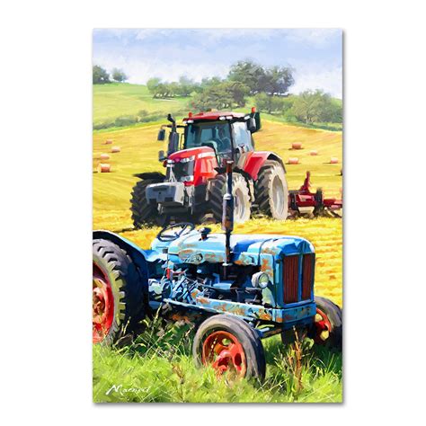 Trademark Fine Art Tractors Canvas Art By The Macneil Studio