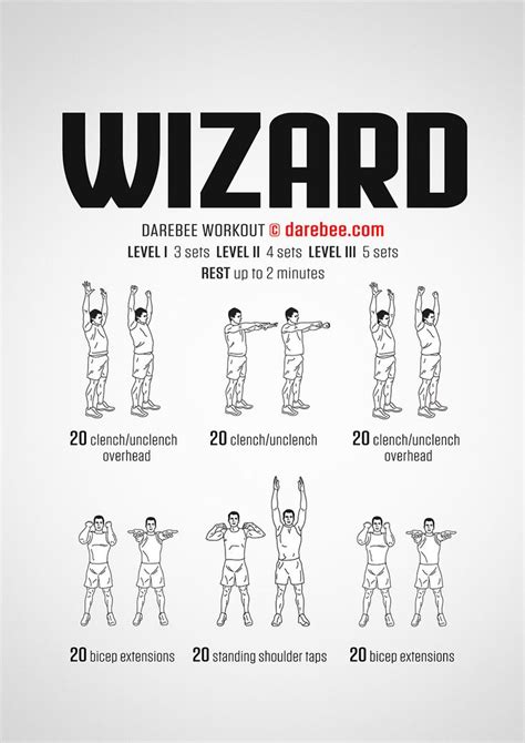 Wizard Workout Standing Ab Exercises Standing Abs Abs Workout Routines