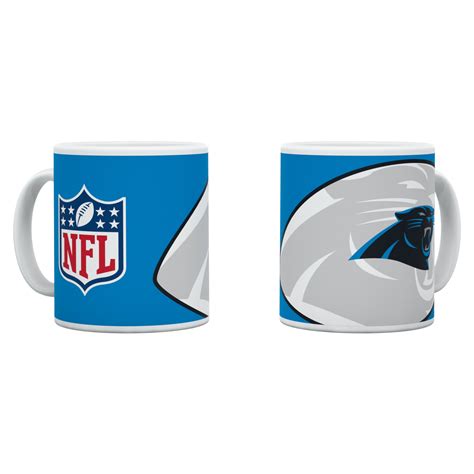 Great Branding Carolina Panthers Shadow Logo And Shield Nfl Becher 330