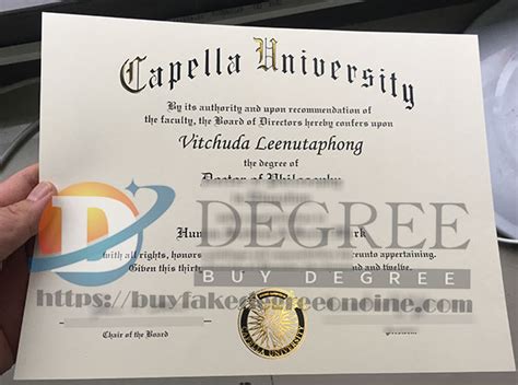 How Much Does It Cost To Buy A Fake Certificate From Capella University