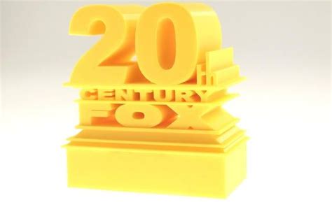 20th Century Fox 3d Printed Logo Etsy Uk Business Card Appointment