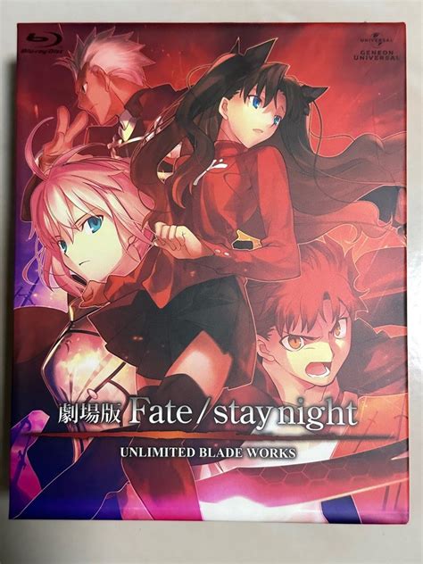 Fate Stay Night Unlimited Blade Works Blu Ray Hobbies Toys Music