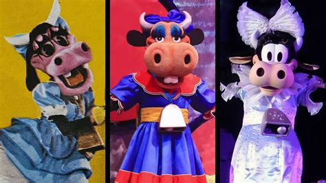 The Evolution Of Clarabelle Cow In Disney Parks DIStory Ep YouTube
