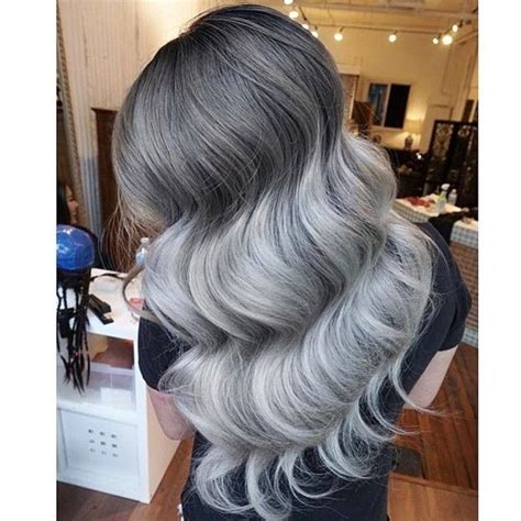 3pcs Lot 300g Silver Gray Hair Weave Ombre Grey Ash Human