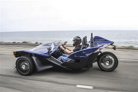 Experience the ride of your life. 2018 Polaris Slingshot Review: 3 Wheeled Madness | Digital ...