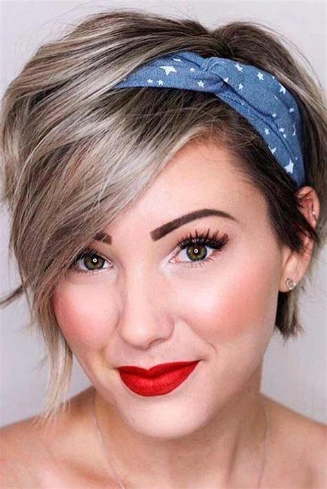 Easy Hairstyle With Hairband Hairband Shorthair Discover Trendy