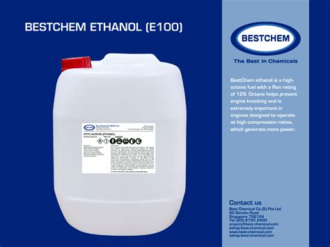 Bestchem Ethanol E100 Deals Motorist Singapore