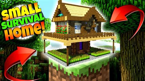 How to build a survival starter house tutorial (#4) in this minecraft build tutorial i show you how to make a survival. BEST SMALL SURVIVAL HOUSE EVER!!! MINECRAFT TUTORIAL ...