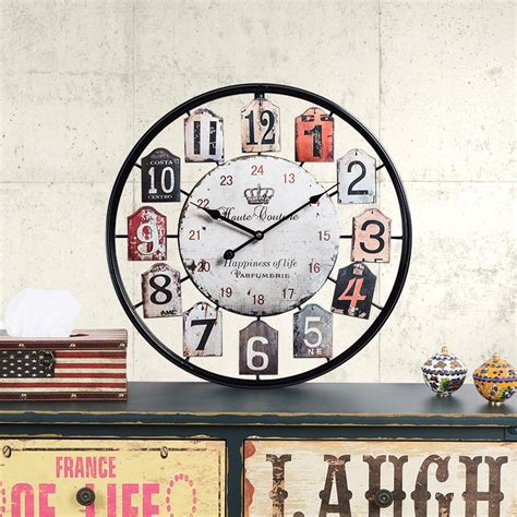 20 Industrial Style Wall Clock Ttandmm Home