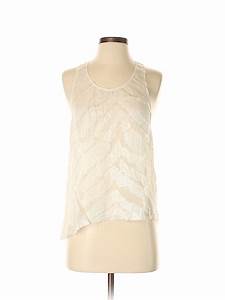 Iro Ivory Sleeveless Silk Top Size 36 Fr 81 Off Thredup