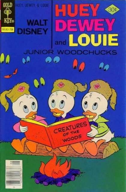 Huey Dewey And Louie Junior Woodchucks 45 Comic Book Hdandl