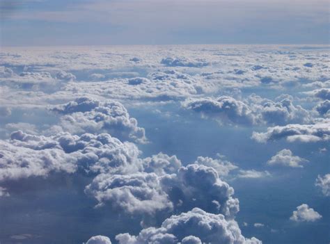 Free Stock Photo Of Overview Of Puffy Clouds In Blue Sky Photoeverywhere