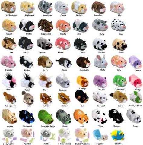 Female dogs named bailey are generally sweet and kind. All The Zhu Zhu Pets Hamsters 2010 | Cute pet names, Zhu ...
