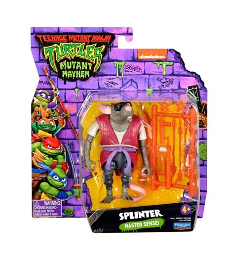 Teenage Mutant Ninja Turtles Mutant Mayhem Splinter Action Figure