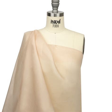 Famous Australian Designer Nude Silk Organza Organza Silk Fashion