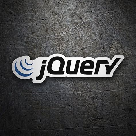 Pegatina Jquery Logo
