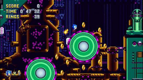 Sonic Mania Pc Metallic Madness Zone Act 2 Time Attack Sonic 1