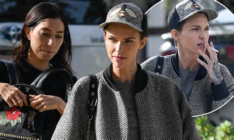 Ruby Rose Steps Out With Girlfriend Jessica Origliasso Daily Mail Online