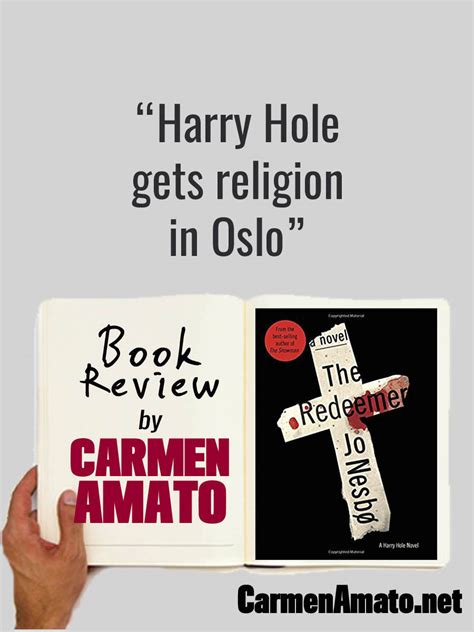 Book Review The Redeemer By Jo Nesbo Author Carmen Amato