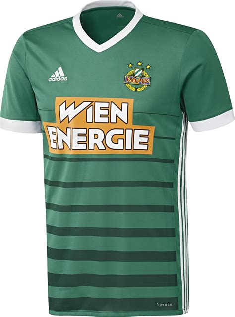 In 22 (91.67%) matches played at home was total goals (team and opponent) over 1.5 goals. Rapid Wien 17/19 Adidas Home Kit | 17/18 Kits | Football ...