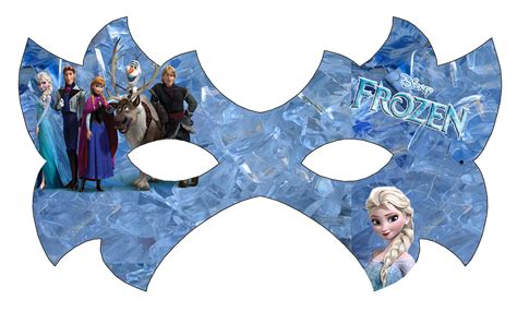 Frozen Free Printable Mask Oh My Fiesta In English