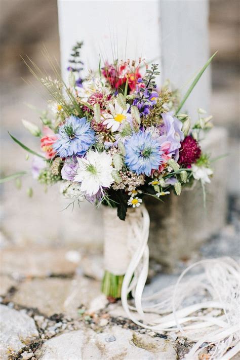 22 Wildflower Wedding Bouquets For Spring Summer Wedding Oh The