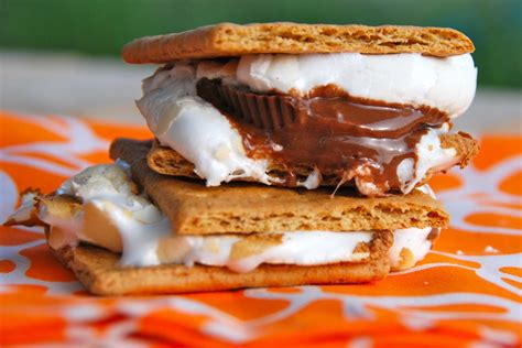 Reeses Peanut Butter Cup Smores