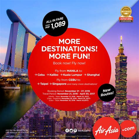Book during this promotion air asia mega sale. Air Asia Promos 2017 to 2018