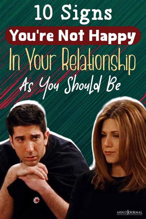 When You Are Not Happy In A Relationship 10 Clear Signs