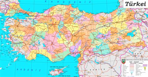 Die versunkene stadt kekova das türkische atlantis. Türkei Landkarte