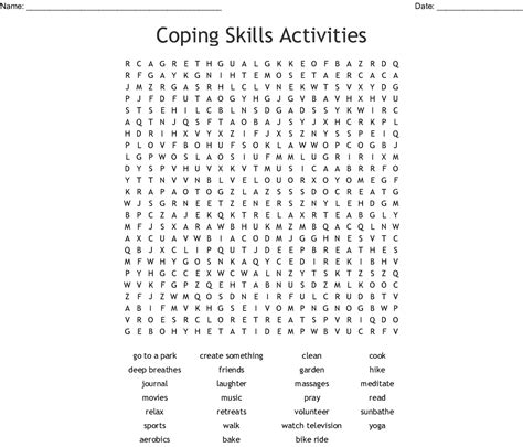 Handwriting alphabets worksheets for kids including consonent sounds, short vowel sounds and long vowel sounds for preschool and kindergarden. POSITIVE COPING SKILLS Word Search - WordMint