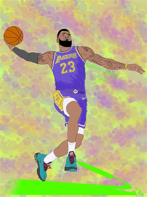 Lebron Lakers Jersey Drawing Official Lebron James Los Angeles Lakers