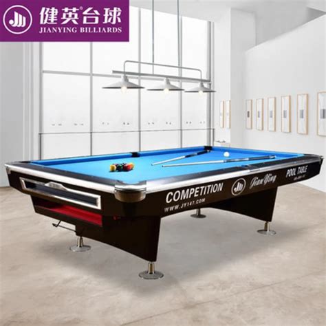 Buy 2021 Popular 12ft Wood Table Billiard Pool Table Full Size Snooker Tables From Zhejiang