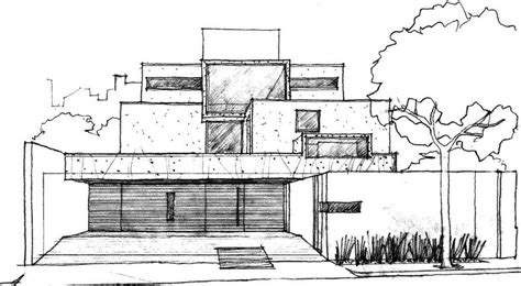 Diseños Arquitectonicos De Casas Dibujos