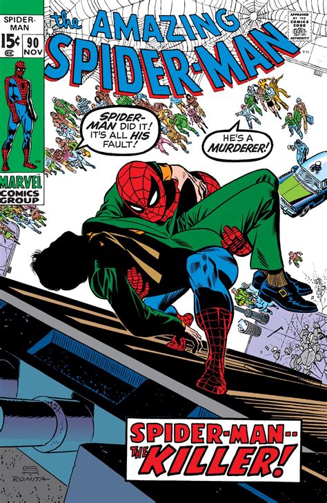 Amazing Spider Man Vol 1 90 Marvel Database Fandom Powered By Wikia