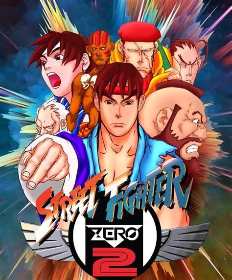 Street Fighter Zero 2 Poster Rfighters