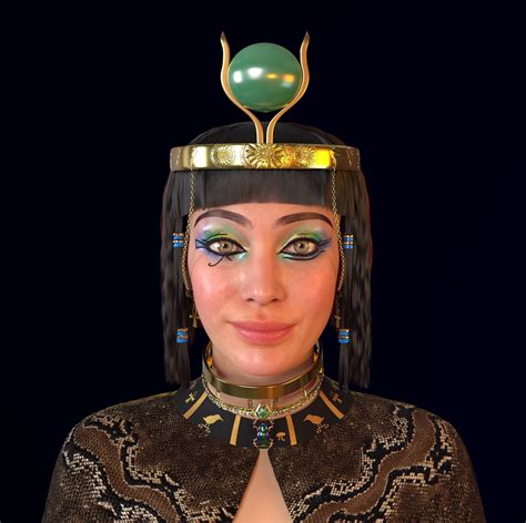 Artstation Cleopatra Realistic Character Design