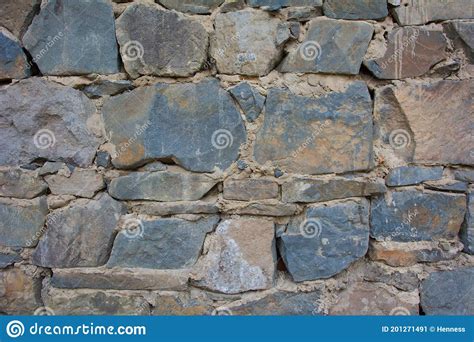 Castle Wall Made Of Old Stones Textures For Design And Photo Background