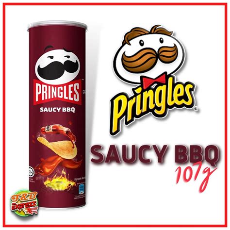 Pringles Saucy Bbq 107g X 1pc Shopee Philippines