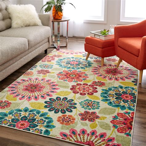 Better Homes And Gardens Rugs Spice Grid Beautiful Flower