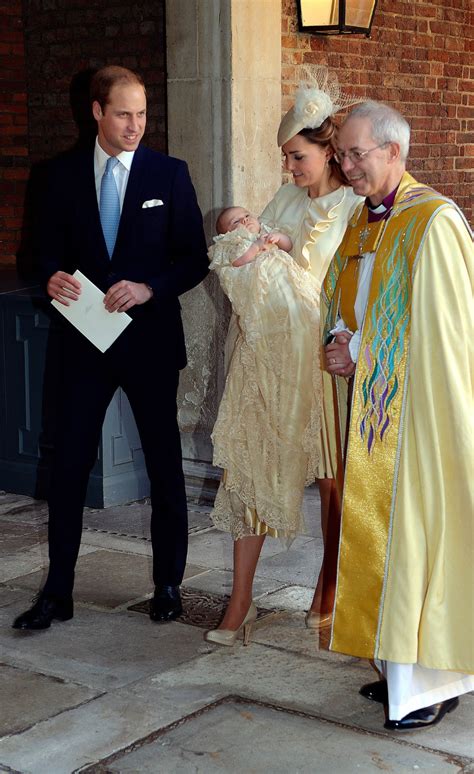 Prince george of cambridge was photographed recently in the garden of their home at kensington palace. Prince George of Cambridge is christened