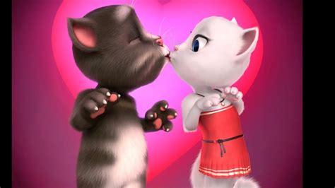 Talking Tom And Angela Love Iosandroid Gameplay 1 Youtube