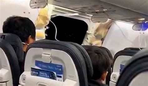 Video Shows Alaska Airlines Passengers After Aircraft Door Ripped Off