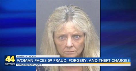 Woman Facing 59 Fraud Forgery And Theft Charges After More Than 5k In