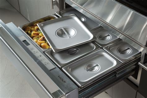 .until the external temperature warms up enough to make the thermostat come on periodically. Wolf 30" Warming Drawer (WWD30) | Warming drawer, Steam ...