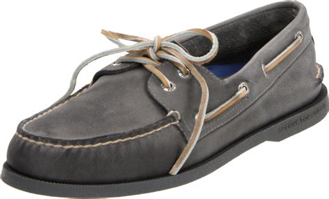 Sperry Top Sider Sperry Topsider Mens Burnished Ao 2 Eye Boat Shoe In