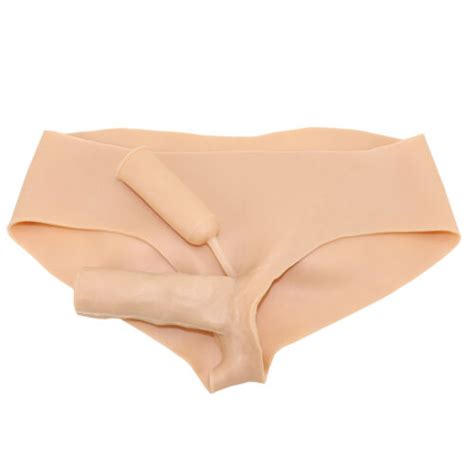 crossderss silicone vagina insert panty realistic transvestite underwear drag ebay