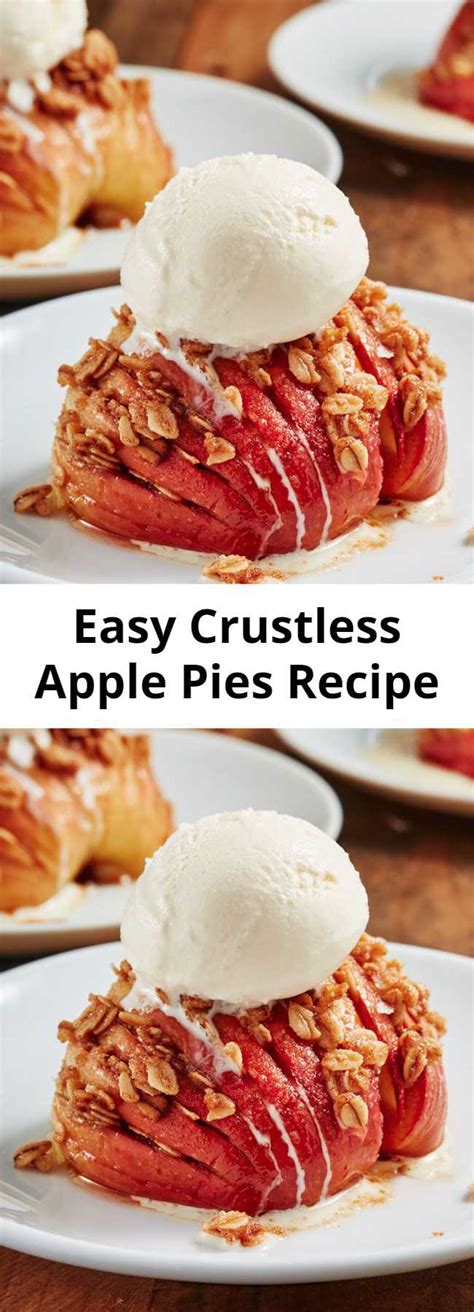 Easy Crustless Apple Pies Recipe Mom Secret Ingrediets