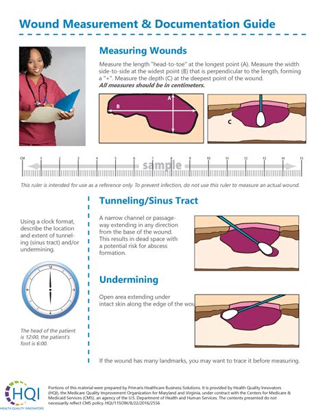 Wound Measurement Handout Wound Measurement And Documentation Guide