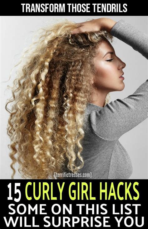 Healthy Curls Make For Pretty Curls Naturally To Get There Some Tips